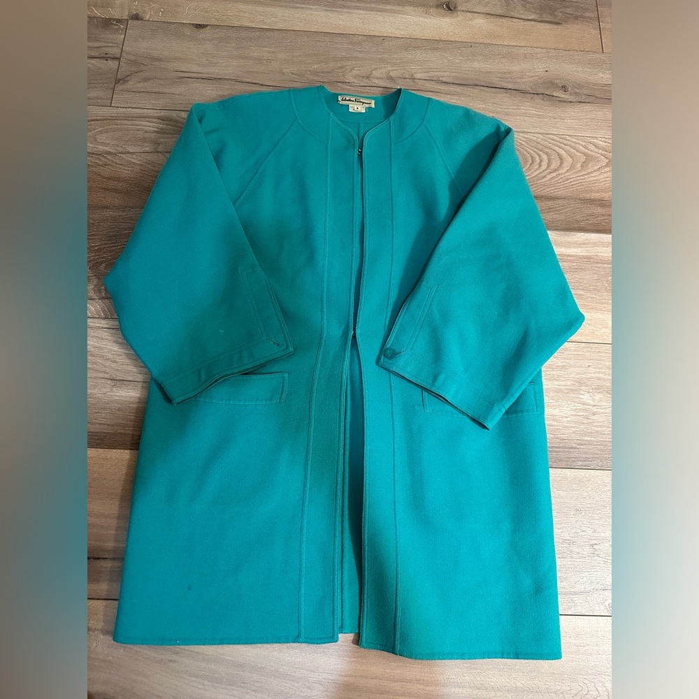 Salvatore Ferragamo vintage overcoat women’s